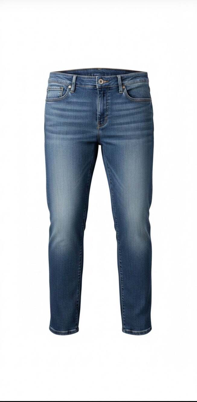Universal Thread Women's Mid-Rise Skinny Jeans Blue Denim